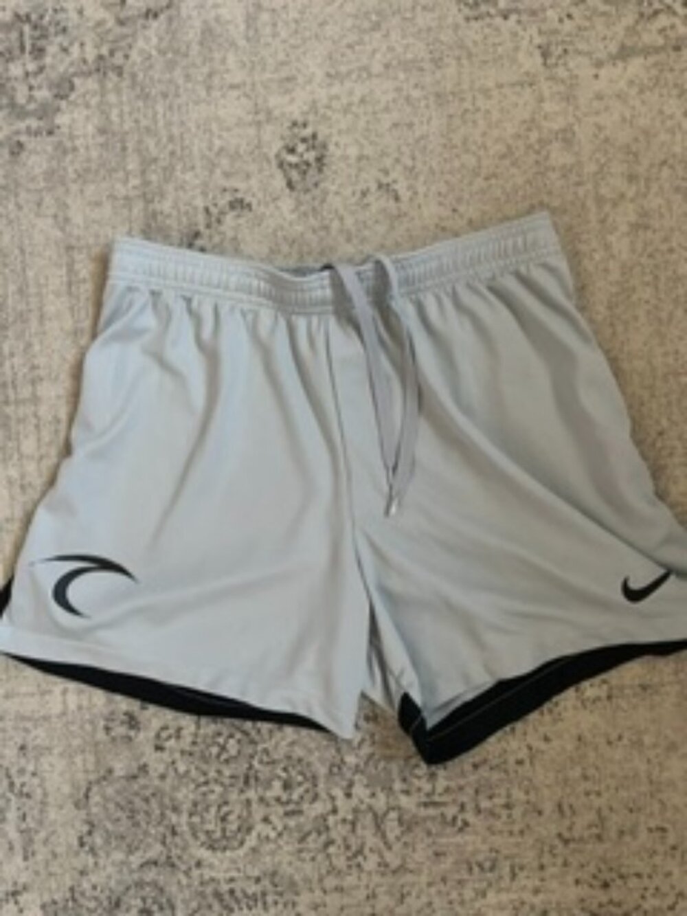 🧡3/$15 NIKE Dri-Fit Slim Fit SURF Gray Shorts S